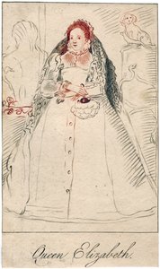 Królowa Elżbieta I z Anglii, 1533-1603 autorstwa Unbekannt