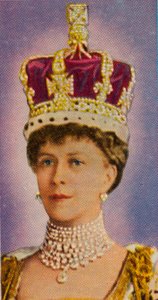 Królowa Maria, małżonka króla Jerzego V, podczas koronacji, 1911 1935 autorstwa Unbekannt