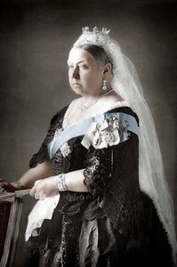 Królowa Wiktoria z Wielkiej Brytanii, c1890 autorstwa Unbekannt