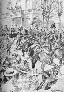 Ostatnia wizyta królowej Wiktorii w Londynie, marzec 1900 1906 autorstwa Unbekannt