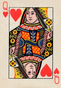 Królowa Kier, 1925 autorstwa Unbekannt
