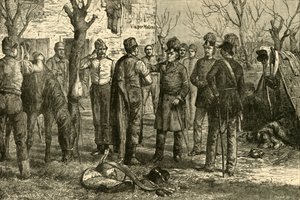 Radecki po zwycięstwie pod Novara 1849, 1890. autorstwa Unbekannt