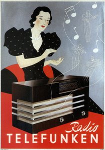 Radio Telefunken, 1935 autorstwa Unbekannt