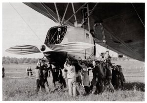 Gondola tylna, Zeppelin LZ 127 Graf Zeppelin, 1933 autorstwa Unbekannt