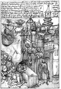 Recepcja Richarda de Beauchamp, hrabiego Warwick, XV wiek, 1893 autorstwa Unbekannt
