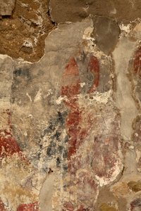 Ribellesa. Kościół. Wnętrze. Absyda. Malowidła ścienne. Szczegół. Romański. autorstwa Unbekannt