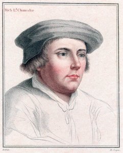 Richard Rich 1496-1567, angielski prawnik i mąż stanu autorstwa Unbekannt