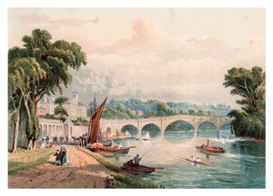 Most Richmond, 1880 autorstwa Unbekannt
