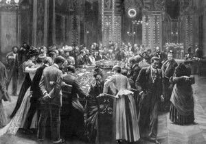 Nic się już nie dzieje, sale hazardowe w Monte Carlo, Monako, 1890 r. autorstwa Unbekannt
