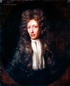 Robert Boyle, urodzony w Irlandii chemik i fizyk, c1689-1690 autorstwa Unbekannt