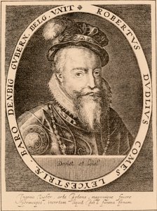 Robert Dudley, 1. hrabia Leicester 1532331588, angielski szlachcic, 1889 autorstwa Unbekannt