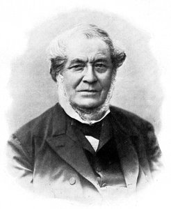Robert Wilhelm Bunsen, XIX-wieczny niemiecki chemik, 1900 autorstwa Unbekannt