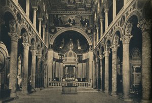 Roma – Bazylika św. Agnieszki za murami na ulicy Nomentana, 1910 autorstwa Unbekannt