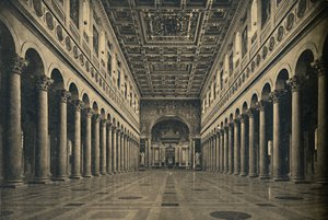 Roma – Bazylika św. Pawła za murami, 1910 autorstwa Unbekannt
