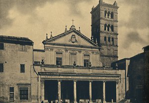 Roma - Kościół św. Cecylii, 1910 autorstwa Unbekannt