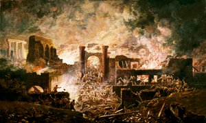 „Rzymska scena bitewna”, XIX w. autorstwa Unbekannt