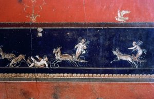 Rzymski mural, Dom Vettii, Pompeje, Włochy autorstwa Unbekannt