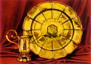 Ewer i basen z wodą różaną, 1938. autorstwa Unbekannt