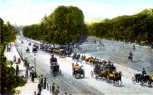 Rotten Row, Hyde Park, Londyn, XX wiek autorstwa Unbekannt
