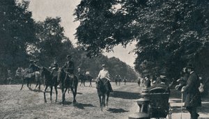 Rotten Row, Hyde Park, ok. 1900 autorstwa Unbekannt