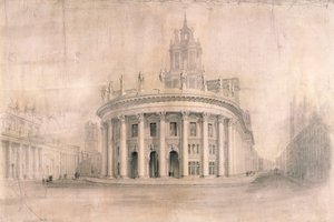 Royal Exchange, Londyn, 1838 autorstwa Unbekannt