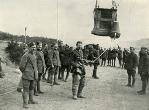 Balony latawców Royal Field Artillery były oczami naszych dział we Francji, 1919. autorstwa Unbekannt