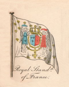 Królewski sztandar Francji, 1838 autorstwa Unbekannt