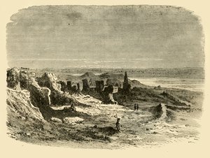 Ruiny w Sais, 1890. autorstwa Unbekannt