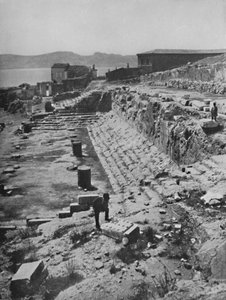 Ruiny Wielkiej Świątyni Tajemnic w Eleusis, 1913 autorstwa Unbekannt