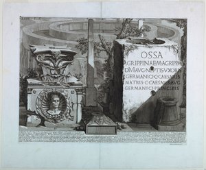 Ruiny Mauzoleum Oktawiana Augusta, Le Antichita Romane II autorstwa Unbekannt