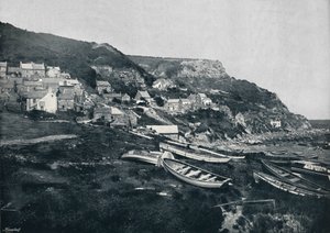 Runswick – Wioska na Klifach, 1895 autorstwa Unbekannt