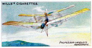 Model samolotu parowego SP Langleys Aerodrome, c1896 autorstwa Unbekannt