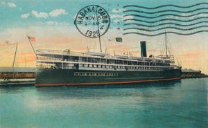 SS Kuba, Key West, Floryda, ok. 1925 r. autorstwa Unbekannt