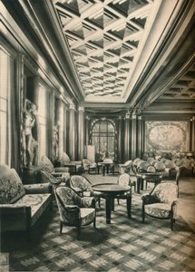 S. S Ile de France, Wielki Salon, ok. 1927 autorstwa Unbekannt