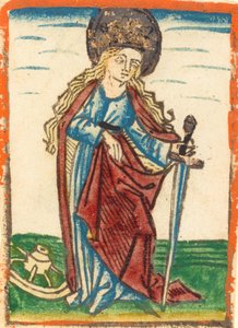 Św. Katarzyna, ok. 1480. autorstwa Unbekannt