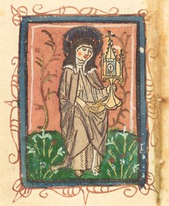 Św. Klara z Asyżu, 14701480. autorstwa Unbekannt