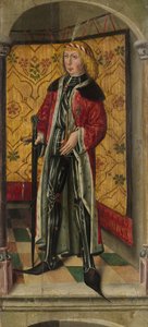 Św. Jerzy i Św. Sebastian, ca. 1480. autorstwa Unbekannt