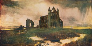 Opactwo św. Hildy, Whitby, 1912 r. autorstwa Unbekannt