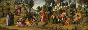 Św. Jan Chrzciciel dający świadectwo, ca. 1506-7. autorstwa Unbekannt