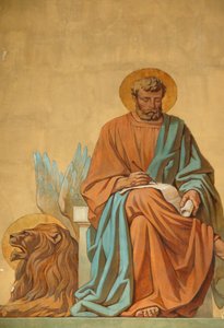 Św. Marek. Kościół Saint-Didier Voreppe Francja autorstwa Unbekannt