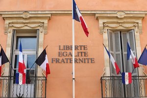 Saint Tropez, ratusz, Saint-Tropez, Francja autorstwa Unbekannt
