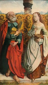 Święci Piotr i Dorota, ok. 1505, 1909 r. autorstwa Unbekannt