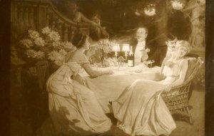 Salon 1910. Ludovic Alleaume po obiedzie, 1910. autorstwa Unbekannt