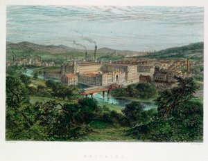 Saltaire, Yorkshire, XIX wiek autorstwa Unbekannt