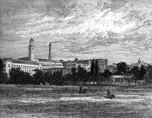 Zakłady Saltaire, ok. 1880 autorstwa Unbekannt