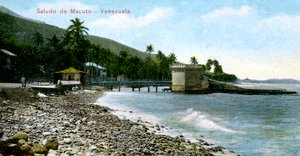Pozdrowienie z Macuto, Wenezuela, 1909 autorstwa Unbekannt