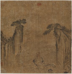 Pozdrawiając wschód słońca nad morzem, dynastia Ming, 1368-1644. autorstwa Unbekannt