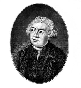 Samuel Foote, angielski dramaturg, aktor i kierownik teatru, c1875 1878 autorstwa Unbekannt