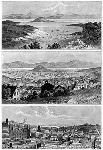 San Francisco w listopadzie 1848, 1858 i końcu XIX wieku, 1901 autorstwa Unbekannt