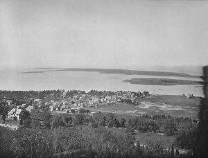 Sandy Hook, z Highland Light, New Jersey, c1897. autorstwa Unbekannt